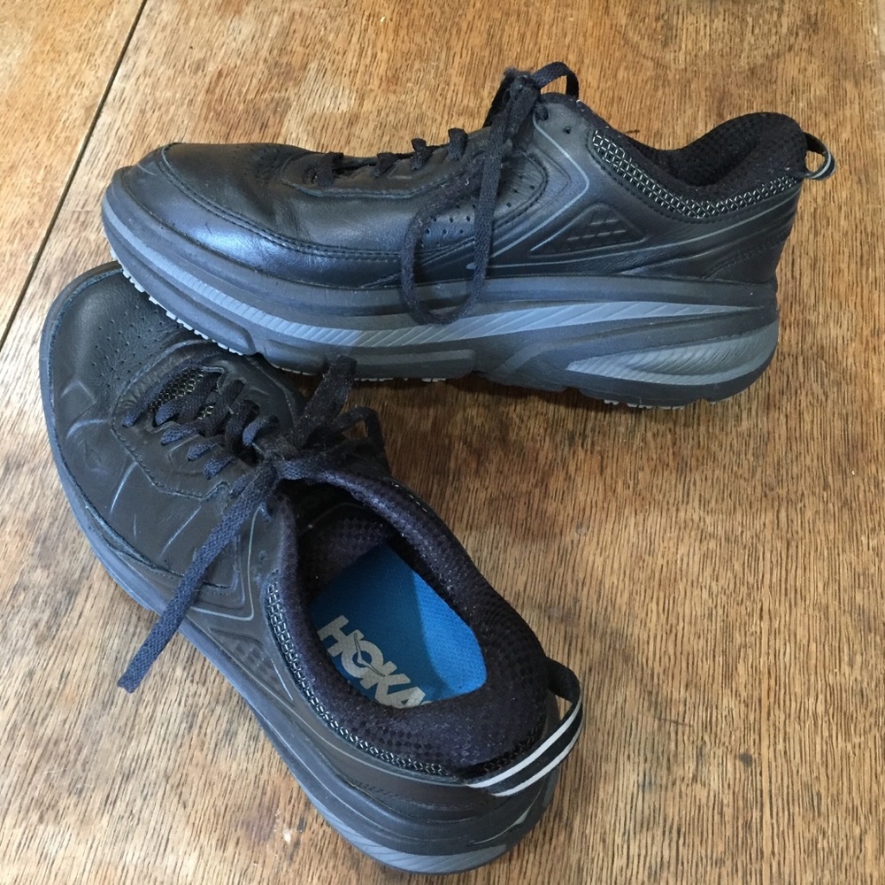 Hoka One One Leather Walking Shoe